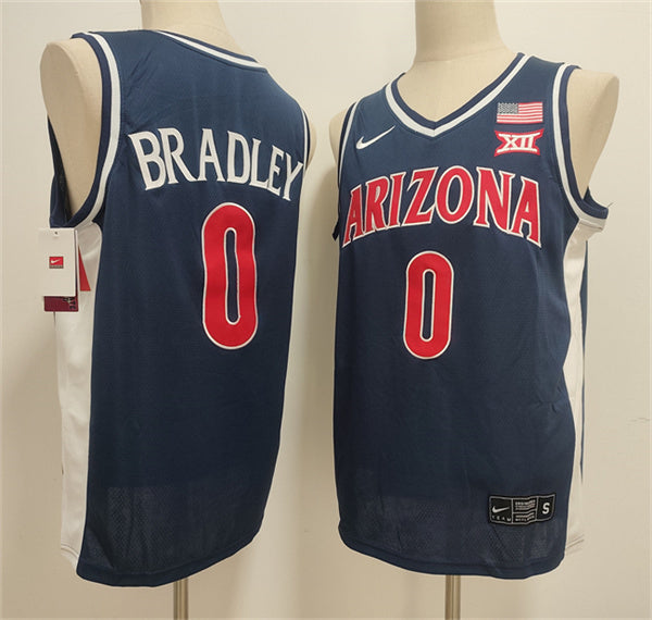 Jaden Bradley Arizona Wildcats navy jersey