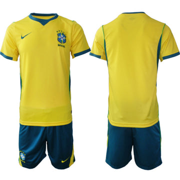 National Football Team Blank Brazil National Team yellow jersey