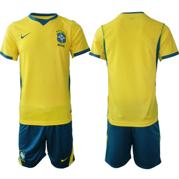 National Football Team Blank Brazil National Team yellow jersey