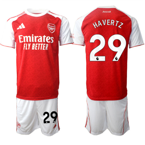 Kai Havertz Arsenal red Home jersey