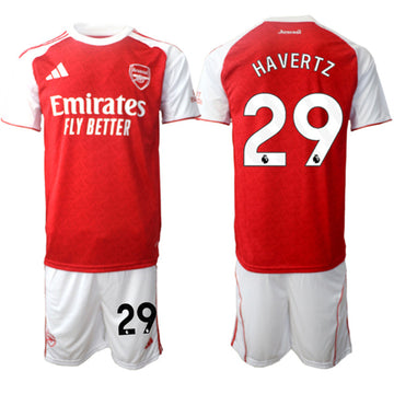 Kai Havertz Arsenal red Home jersey