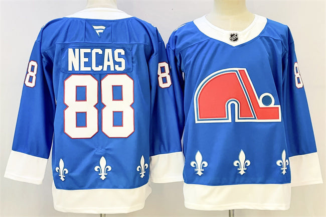 Martin Necas Colorado Avalanche blue jersey