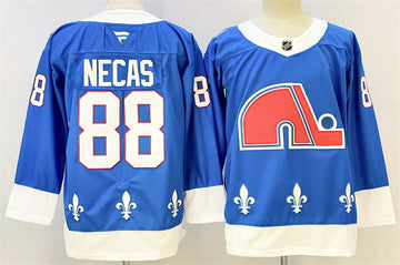 Martin Necas Colorado Avalanche blue jersey