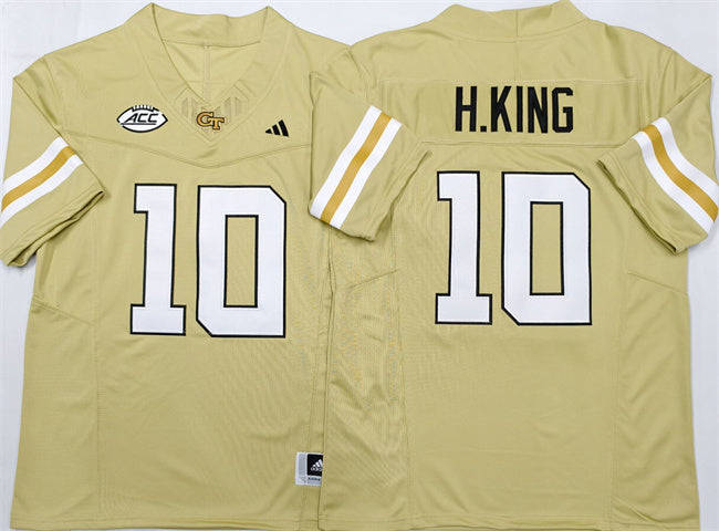 Haynes King Georgia Tech Yellow Jackets golden Limited jersey