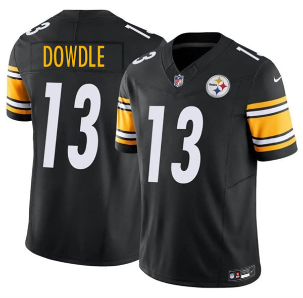Rico Dowdle Pittsburgh Steelers black Vapor jersey