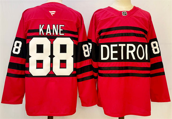 Patrick Kane Detroit Red Wings red Reverse Retro jersey