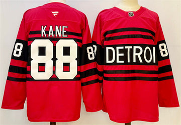 Patrick Kane Detroit Red Wings red Reverse Retro jersey