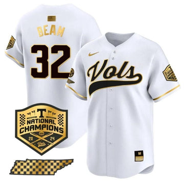 Drew Beam Tennessee Volunteers white Vapor jersey