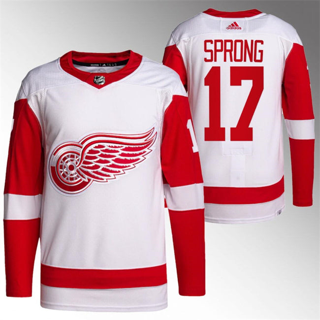 Daniel Sprong Detroit Red Wings white jersey