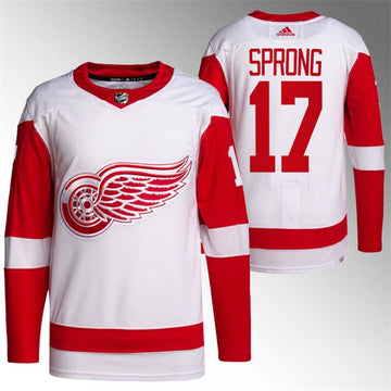 Daniel Sprong Detroit Red Wings white jersey