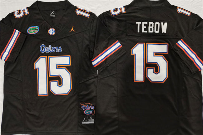 Tim Tebow Florida Gators black jersey