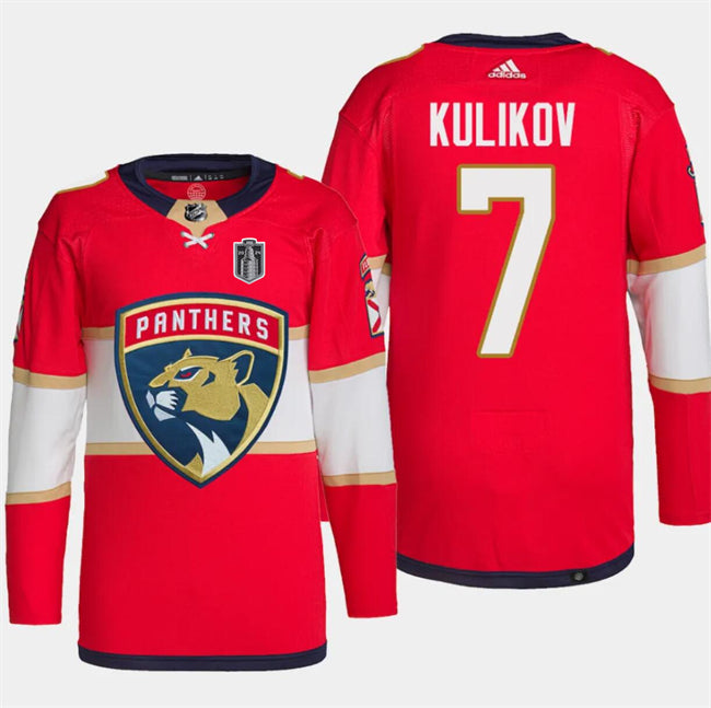 Dmitry Kulikov Florida Panthers red jersey