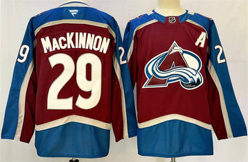 Nathan MacKinnon Colorado Avalanche burgundy Home jersey