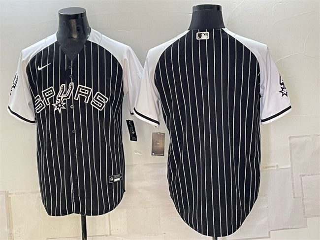 San Antonio Spurs black jersey