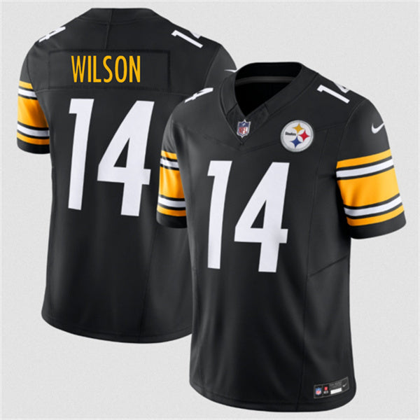 Roman Wilson Pittsburgh Steelers black Vapor jersey