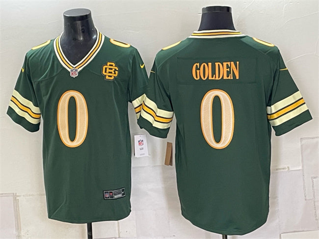 Matthew Golden Green Bay Packers green Limited jersey