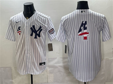 Lou Gehrig New York Yankees white Home jersey
