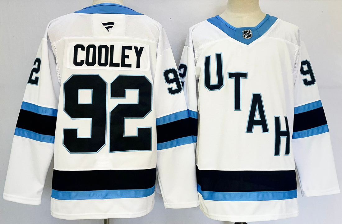 Logan Cooley Utah Mammoth white jersey