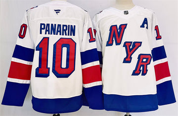 Artemi Panarin New York Rangers white Stadium Series jersey