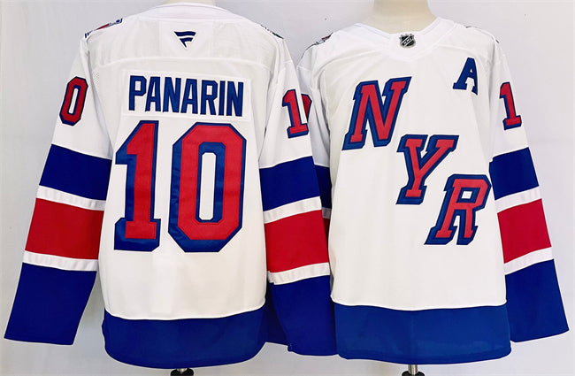 Artemi Panarin New York Rangers white Stadium Series jersey