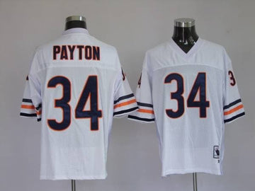 Custom Chicago Bears white Throwback jersey