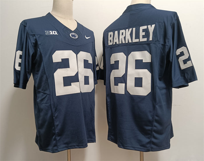 Saquon Barkley Penn State Nittany Lions navy jersey
