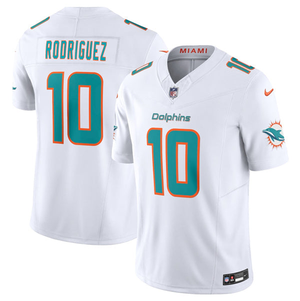 Jacob Rodriguez Miami Dolphins white Vapor jersey