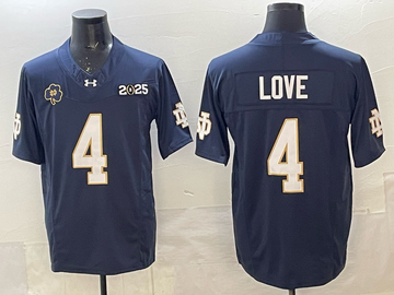 Jeremiyah Love Notre Dame Fighting Irish navy Limited jersey