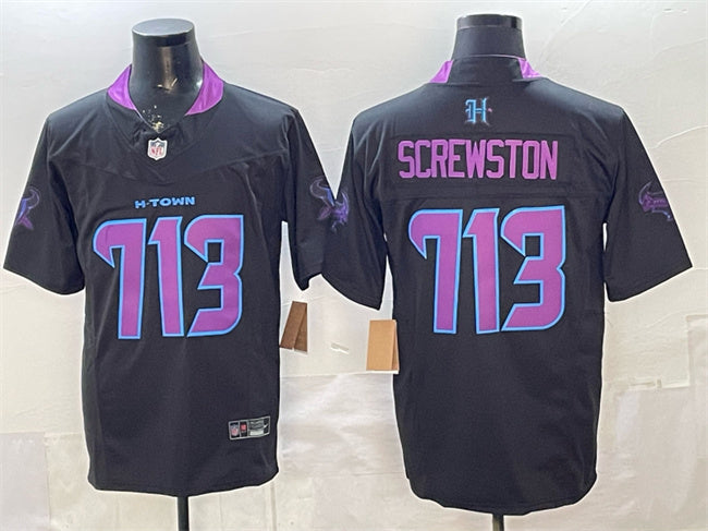 Houston Texans black Vapor jersey