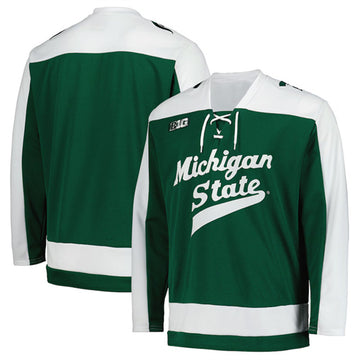 Michigan State Spartans green jersey