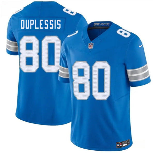 Kyre Duplessis Detroit Lions blue Vapor jersey