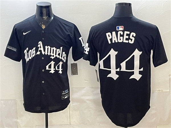 Andy Pages Los Angeles Dodgers black Limited jersey