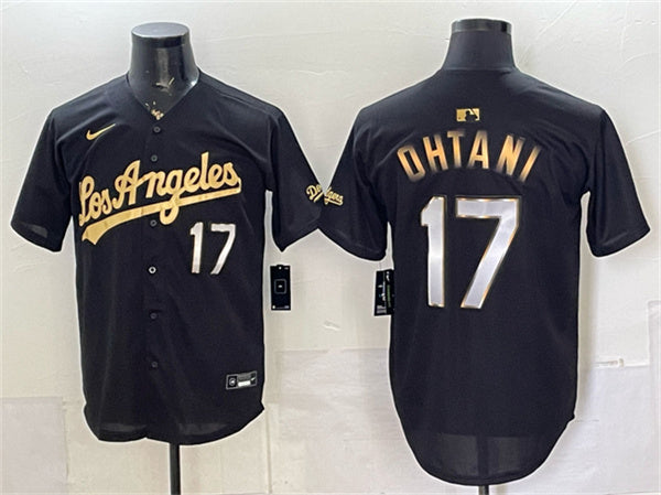 Shohei Ohtani Los Angeles Dodgers black Limited jersey
