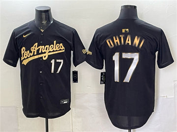Shohei Ohtani Los Angeles Dodgers black Limited jersey