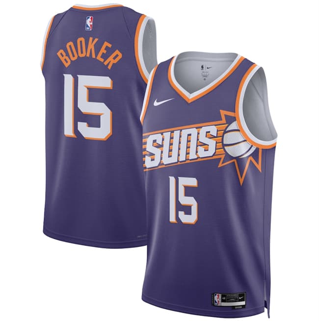 Devin Booker Phoenix Suns purple jersey