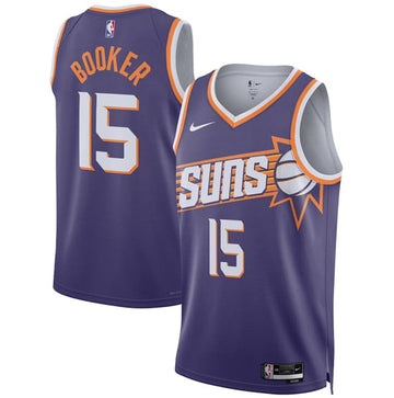 Devin Booker Phoenix Suns purple jersey