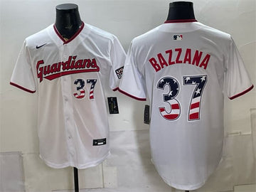 Travis Bazzana Cleveland Guardians white Home jersey