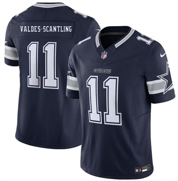Marquez Valdes-Scantling Dallas Cowboys navy Vapor jersey
