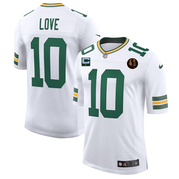 Jordan Love Green Bay Packers white Vapor jersey