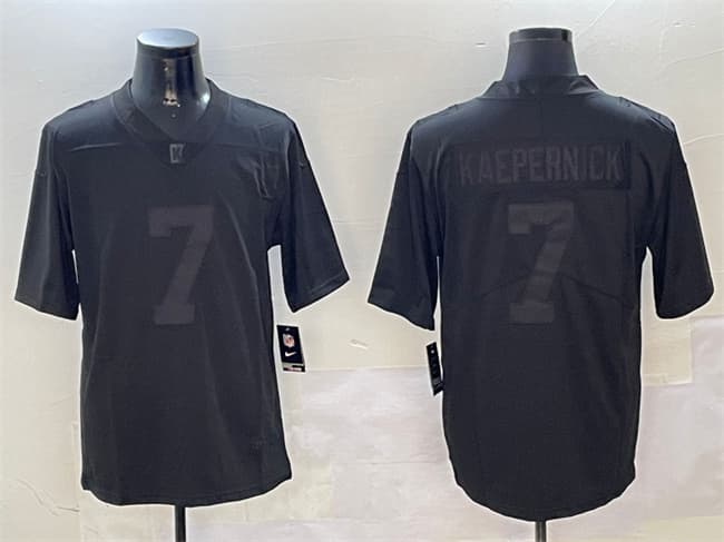 Colin Kaepernick Las Vegas Raiders black Vapor jersey