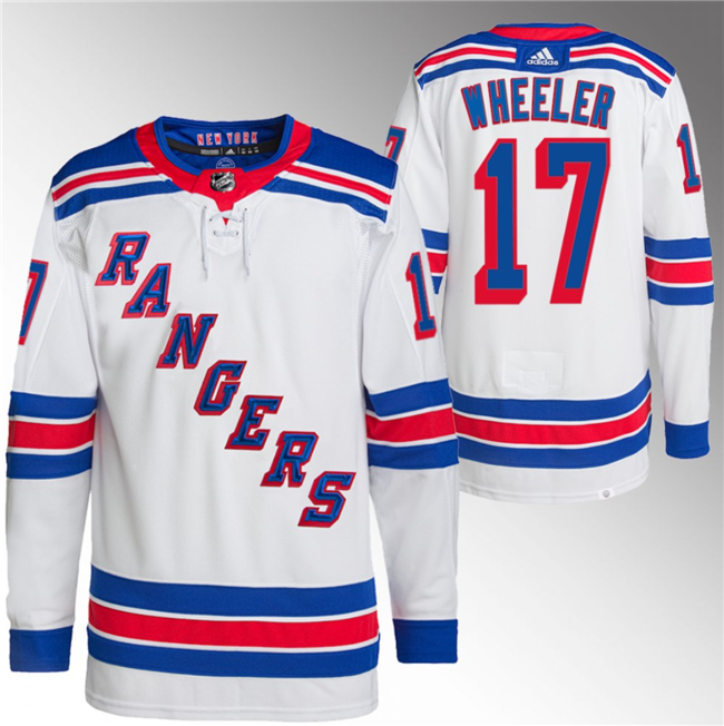 Blake Wheeler New York Rangers white jersey