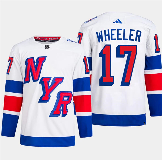 Blake Wheeler New York Rangers white Stadium Series jersey
