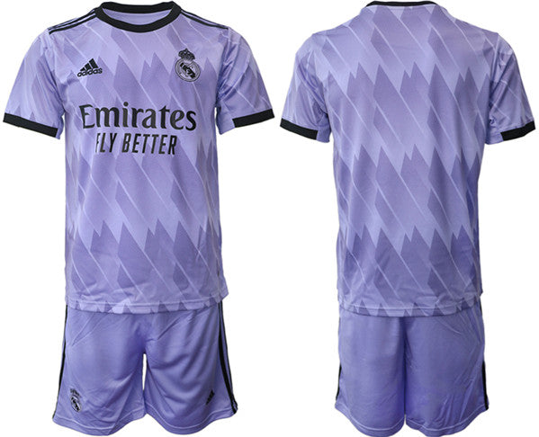 Custom Real Madrid purple Away jersey