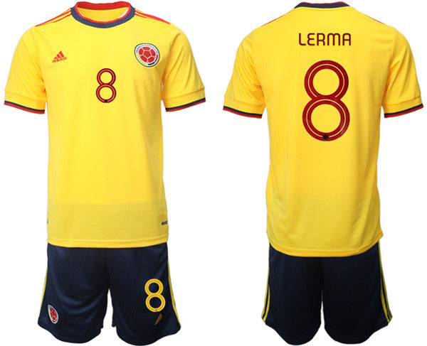 Lerma Colombia National Team yellow Home jersey