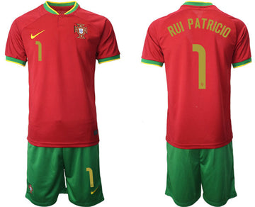 Rui Patricio Portugal National Team red Home jersey