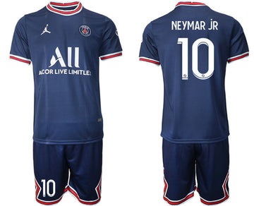 Neymar Jr Paris Saint-Germain blue jersey