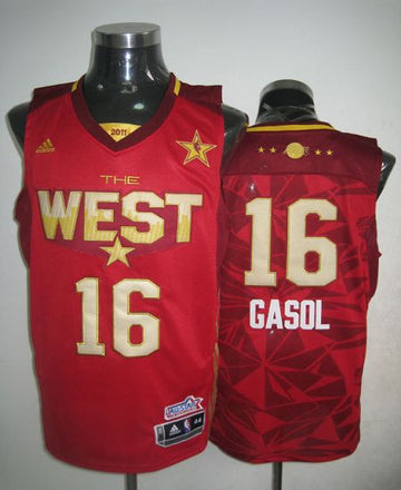 All Star Lakers Los Angeles Lakers red jersey