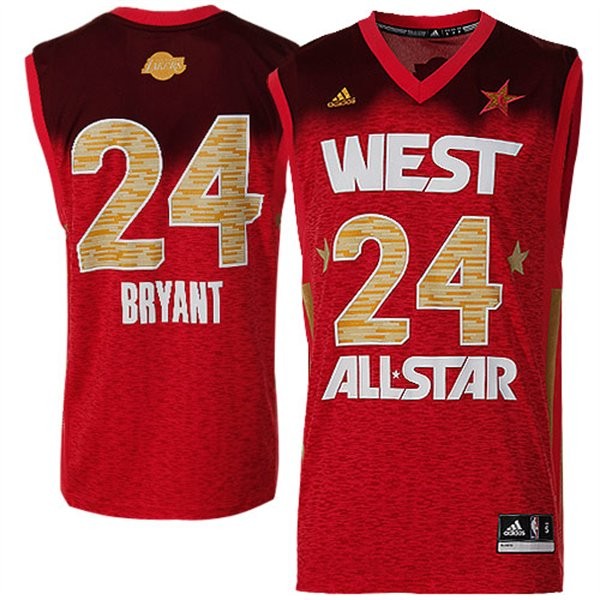 All Star Lakers Los Angeles Lakers red jersey