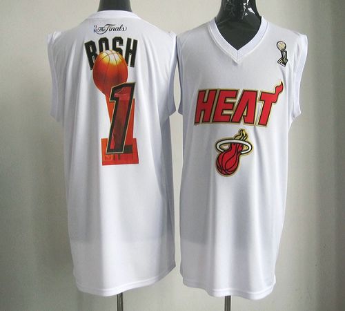 Finals Heat Miami Heat white jersey