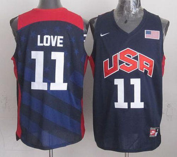 Kevin Love USA Basketball blue jersey